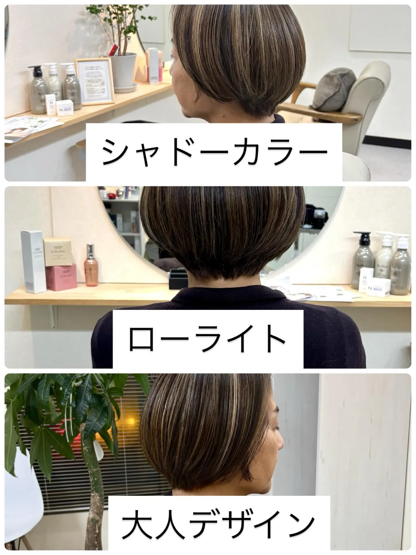 脱白髪カラーに飽きたら、冬しいカラーデザイン✨